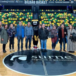 Eragintza Fundazioa protagonista izan zen Bilbao Basketeko “Partida bat, kausa bat” proiektuan