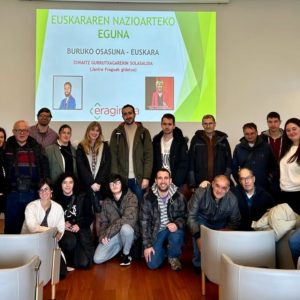 La Fundación Eragintza se une al Día Internacional del Euskara con Zuhaitz Gurrutxaga